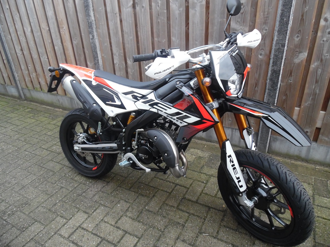 Rieju MRT SM50 PRO Rood/Wit/Zwart Euro 5
