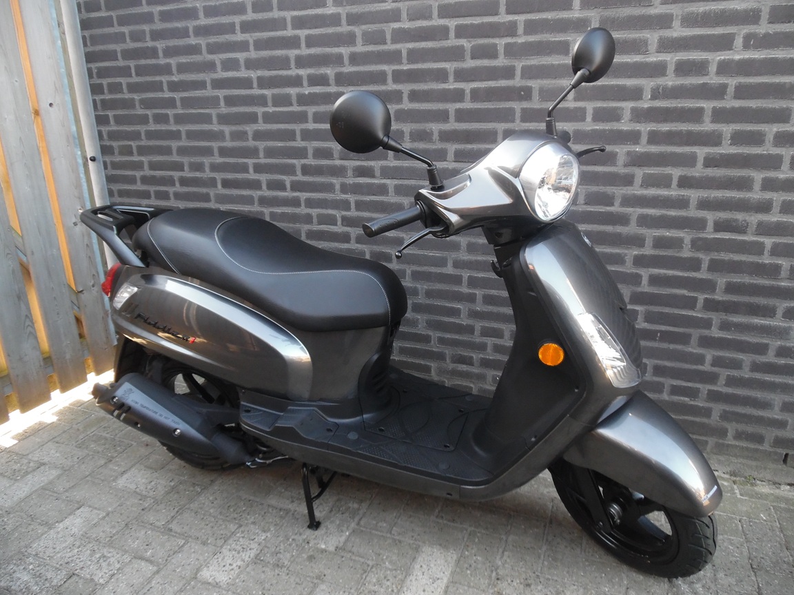 Sym Fiddle II injectie 4T Nieuw 45km Bronze Grey Euro5+